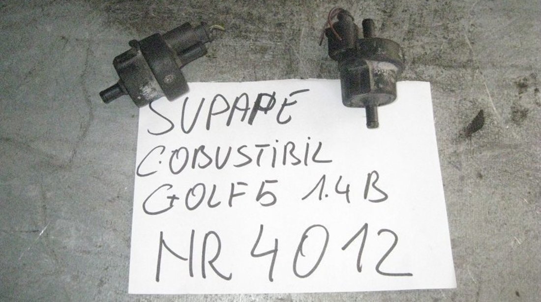 Supape combustibil vw golf 5