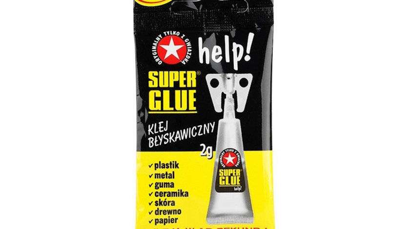 Super Glue Ajutor! Lipici Instant, 2 G 33040