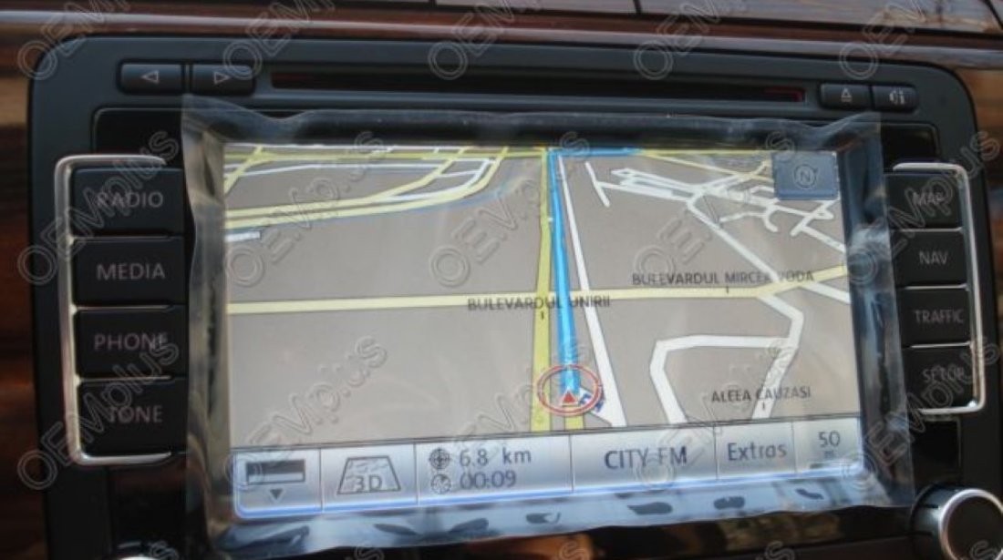 SUPER OFERTA !!! Sistem Navigatie VW cu touchscreen RNS 510 + Romania