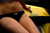 Super Pictorial: Amanda Ellis plus Lambo Murcielago LP640