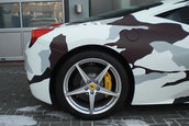 Supercar army: Ferrari 458 Italia camuflat