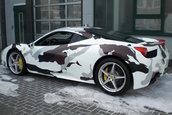 Supercar army: Ferrari 458 Italia camuflat
