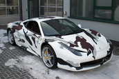 Supercar army: Ferrari 458 Italia camuflat