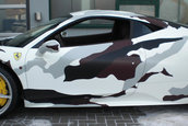 Supercar army: Ferrari 458 Italia camuflat