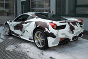 Supercar army: Ferrari 458 Italia camuflat