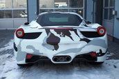 Supercar army: Ferrari 458 Italia camuflat