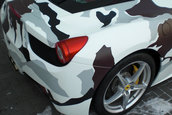Supercar army: Ferrari 458 Italia camuflat