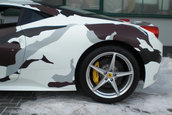 Supercar army: Ferrari 458 Italia camuflat