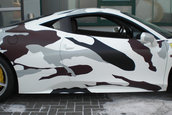 Supercar army: Ferrari 458 Italia camuflat