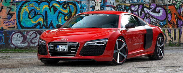 Supercarul electric Audi r8 e-tron intra in productia de serie