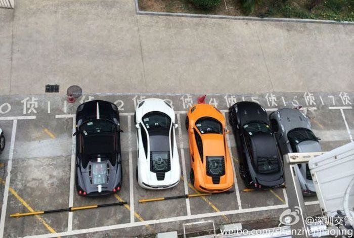 Supercaruri confiscate in Hong Kong