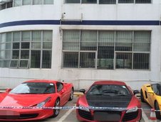 Supercaruri confiscate in Hong Kong