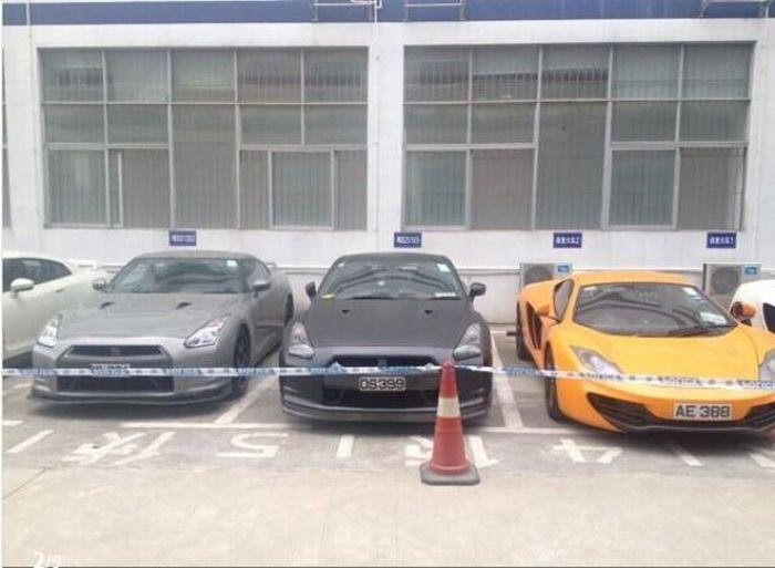 Supercaruri confiscate in Hong Kong