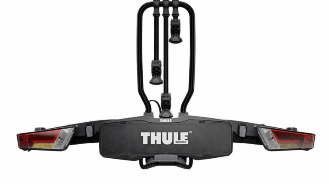 Suport 3 biciclete cu prindere pe carligul de remorcare auto Thule EasyFold XT 3