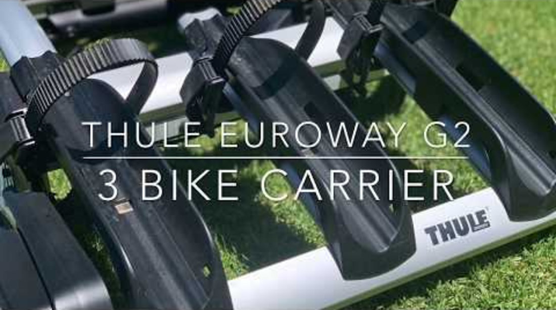 Suport 3 biciclete cu prindere pe carligul de remorcare auto Thule EuroWay G2 922020