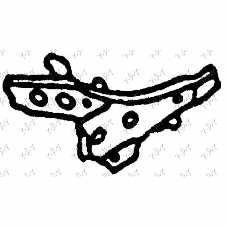 Suport Absorbant Soc Bara Fata - Mazda P/U 4usi 1986 , Ub3950090