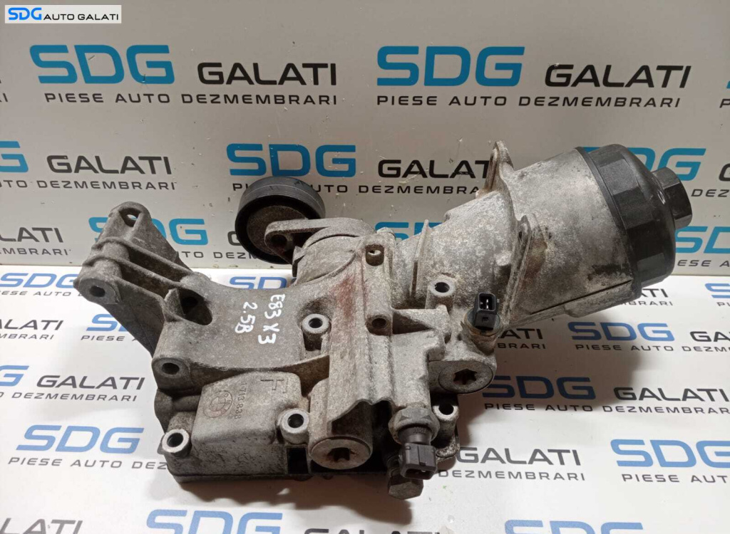 Suport Accesorii Alternator Compresor AC Carcasa Filtru Termoflot Radiator Ulei BMW Seria 5 E39 2.5 B 1995 - 2004 Cod 1713838 [M4039]