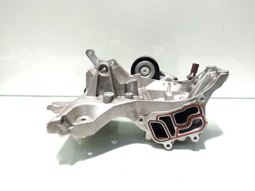 Suport accesorii cu carcasa filtru ulei, cod 06H903143H, Audi A4 Avant (8K5, B8) 1.8 TFSI, CDHA (id:...