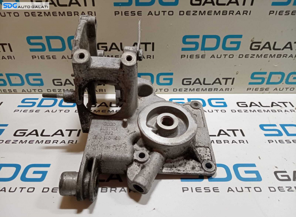 Suport Accesorii Pompa Servodirectie Radiator Compresor AC Clima Audi A4 B5 2.5 TDI V6 1997 - 2001 Cod 059145169 [M6733]