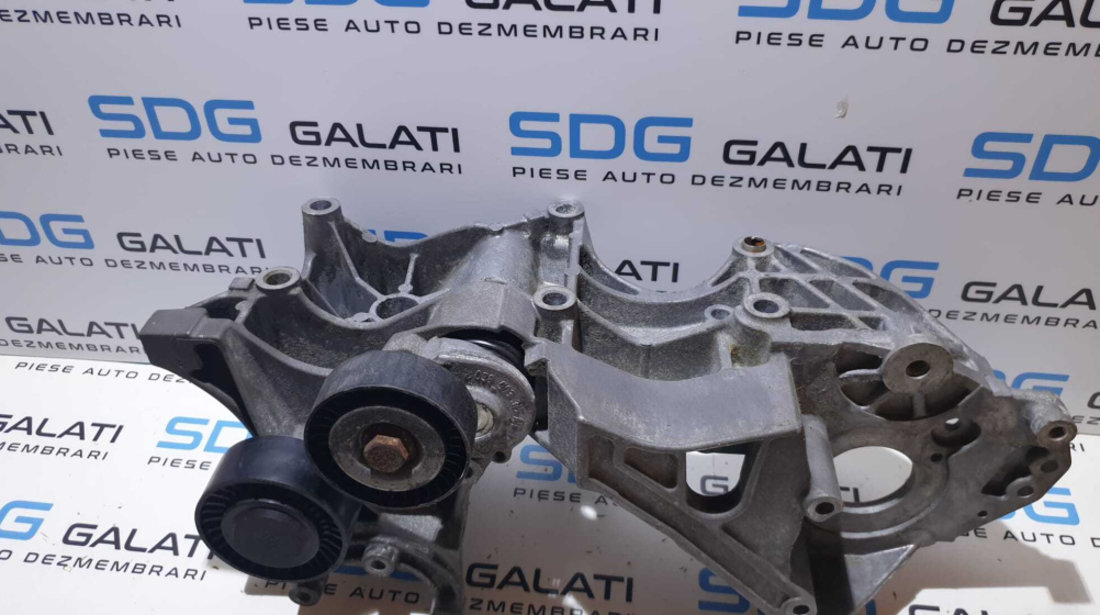 Suport Alternator Accesorii Motor cu Rola Intinzatoare Curea Audi A4 B8 2.0 TDI CAGA CAGB CAGC CAHA CAHB CMEA 2008 - 2015 Cod 03L903139H