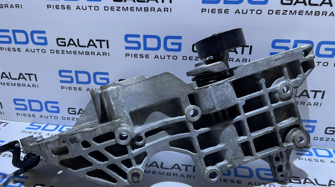 Suport Alternator Accesorii Motor cu Rola Intizatoare Curea Skoda Superb 2 2.0 CBBB 2008 - 2015 Cod 03L903143D