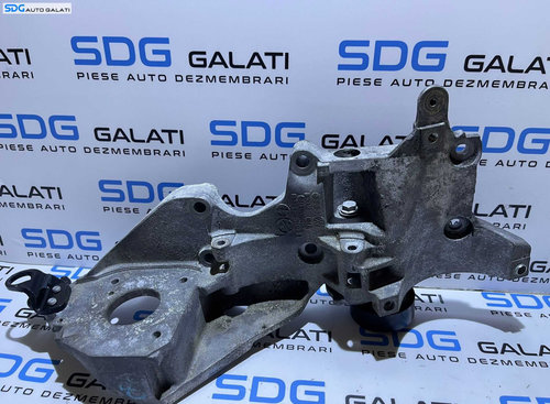 Suport Alternator Accesorii Motor cu Rola Intizatoare Curea Skoda Superb 2 2.0 CBBB 2008 - 2015 Cod ...