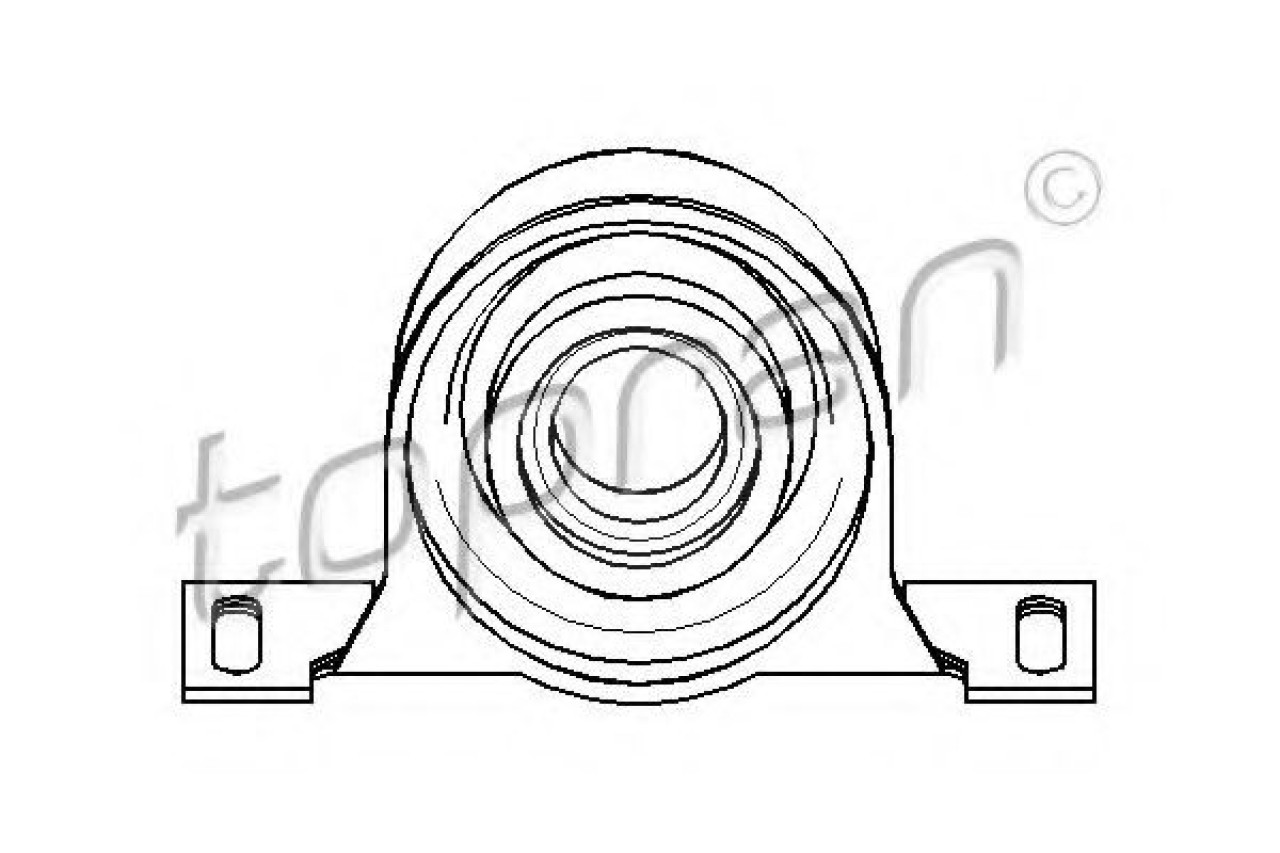 Suport, ax cardanic BMW Seria 7 (E38) (1994 - 2001) TOPRAN 500 014 piesa NOUA