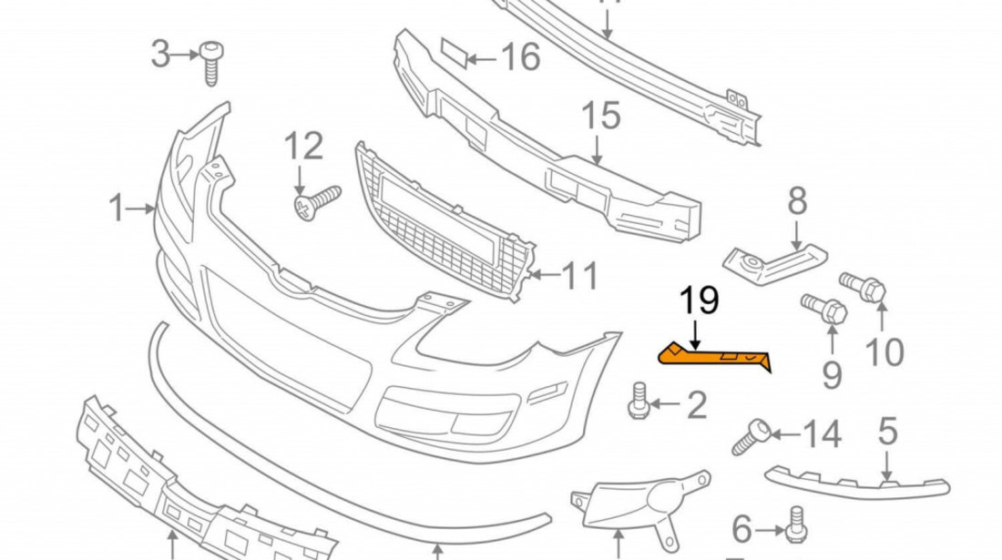 Suport Bara Fata Stanga Oe Hyundai i30 2007-2012 865512L000