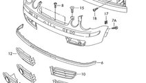 Suport bara fata stanga VW POLO 9N 1.4 TDI BNV 200...