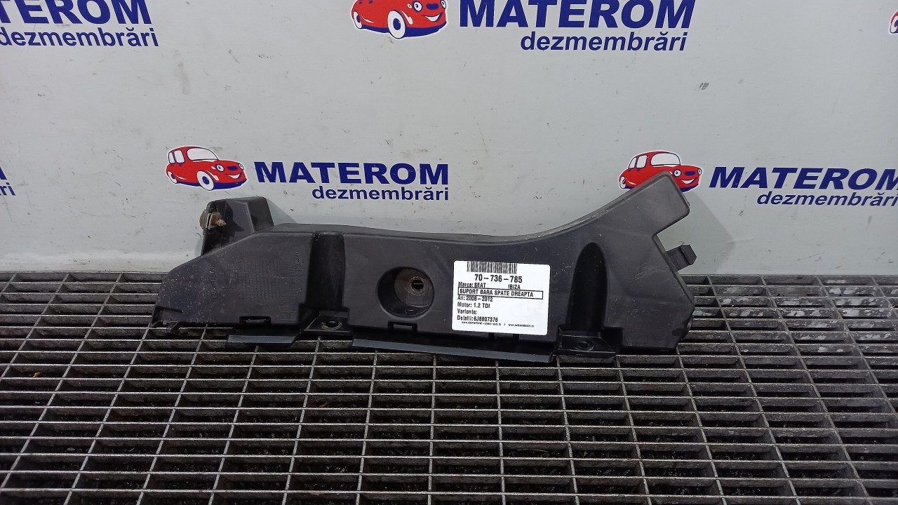 SUPORT BARA SPATE DREAPTA SEAT IBIZA IBIZA 1.2 TDI - (2008 2012)