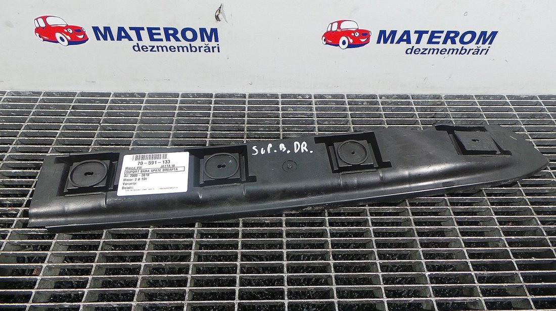 SUPORT BARA SPATE DREAPTA VW JETTA III JETTA III 2.0 TDI - (2005 2010)