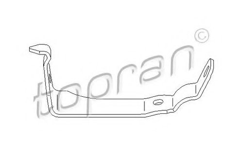 Suport,bara stabilizatoare MERCEDES C-CLASS (W202) (1993 - 2000) TOPRAN 401 497 piesa NOUA