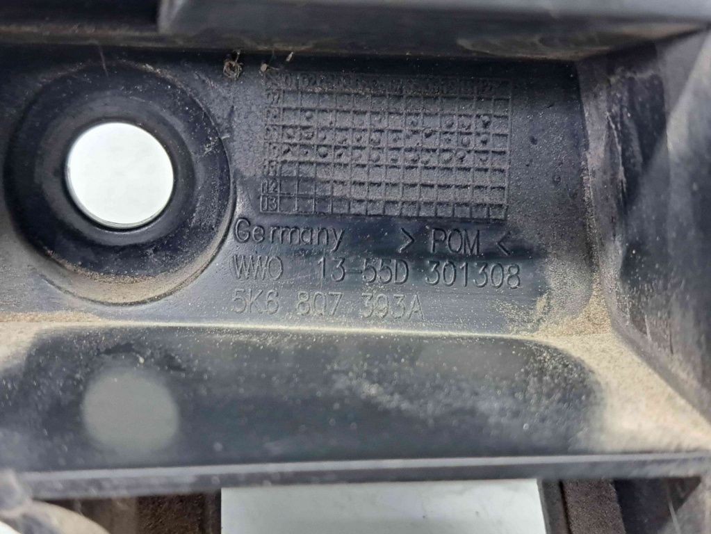 Suport bara stanga spate Volkswagen Golf 6 (5K1) [Fabr 2009-2013] 5K6807393A