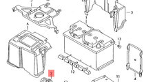 Suport baterie Volkswagen Bora 1J 96 kw ASZ 2003 2...