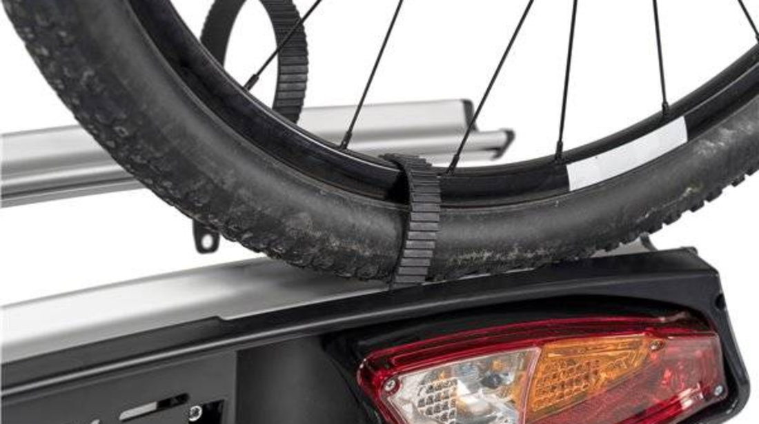 Suport biciclete Menabo Merak Eco Plus pentru 3 biciclete cu prindere pe carligul de remorcare auto