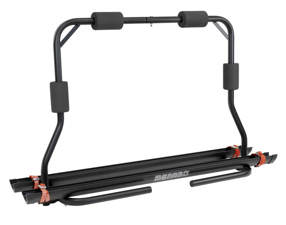 Suport biciclete Menabo Touren A pentru 2 biciclete cu prindere pe rulota/camper