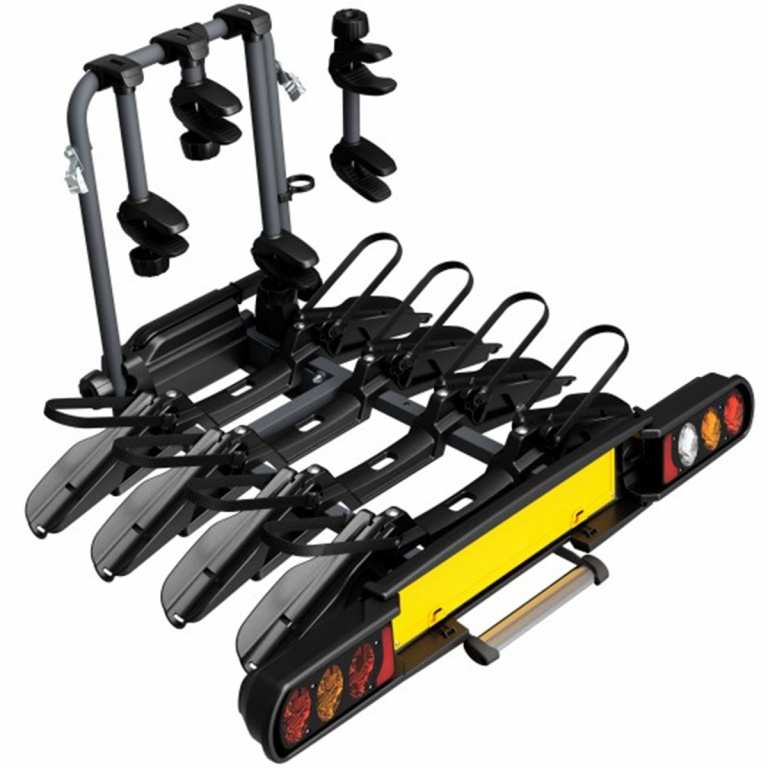 Suport biciclete Peruzzo Pure Instinct 708/4 cu prindere pe carligul de remorcare auto - pentru 4 biciclete
