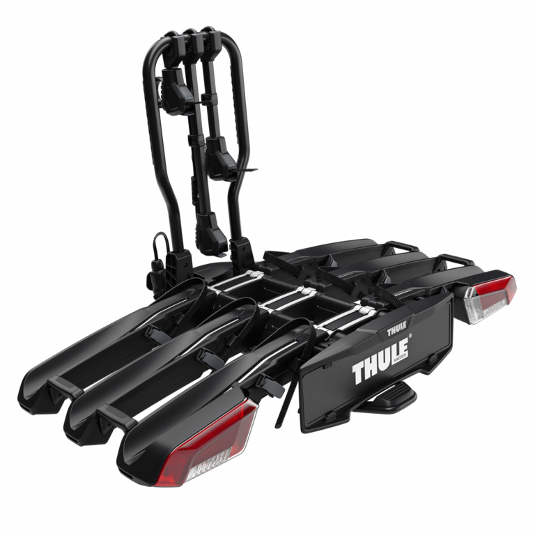 Suport biciclete Thule EasyFold 3 cu prindere pe carligul de remorcare auto - pentru 3 biciclete
