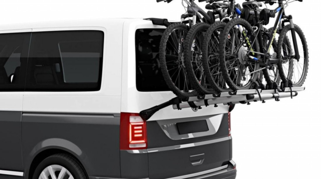 Suport biciclete Thule WanderWay 2 cu prindere pe haion dedicat pentru Volkswagen T6