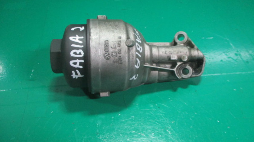 SUPORT / CARCASA FILTRU ULEI COD 03D115403D SKODA FABIA 2 1.2 12V FAB. 2007 - 2014 ⭐⭐⭐⭐⭐