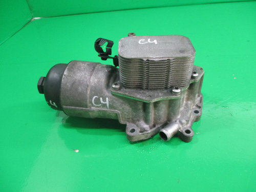 SUPORT / CARCASA FILTRU ULEI / TERMOFLOT CITROEN C4 / 1.6 HDI FAB. 2004 – 2011 ⭐⭐⭐⭐⭐