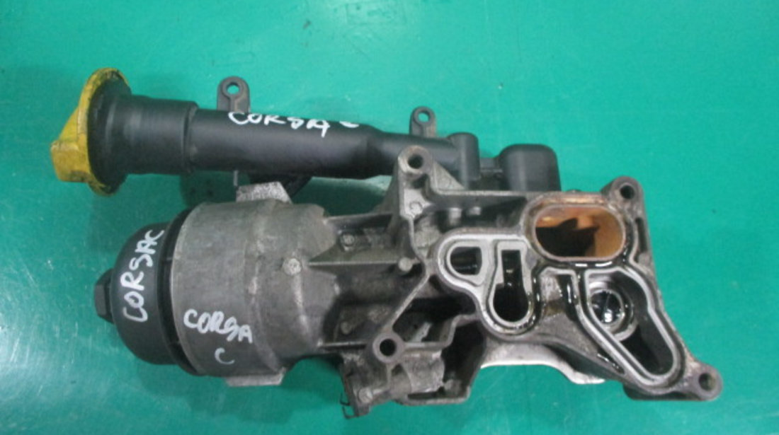 SUPORT / CARCASA FILTRU ULEI / TERMOFLOT OPEL CORSA C 1.3 CDTI FAB. 2000 – 2009 ⭐⭐⭐⭐⭐