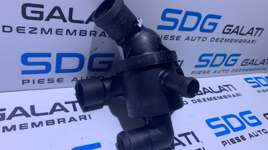 Suport / Carcasa Termostat Audi Q3 2.0TDI CFFA CFFB CFGD CLLB CFGC 2012 - 2018 Cod: 03L121111AE