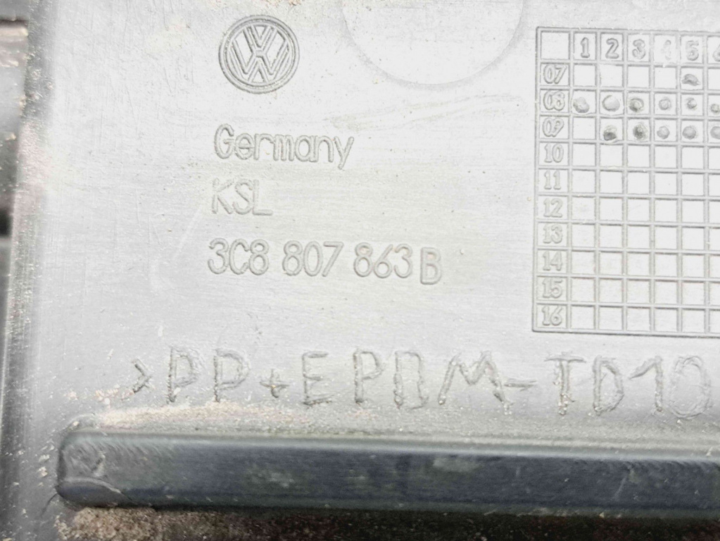 Suport central bara spate Volkswagen Passat CC (357) [Fabr 2008-2012] 3C8807863B