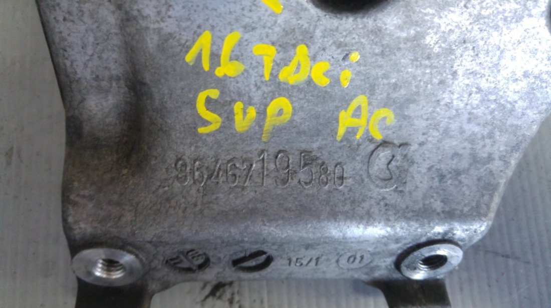 Suport compresor ac 1.6 tdci ford focus 2 1.6 hdi peugeot 206 9646719580