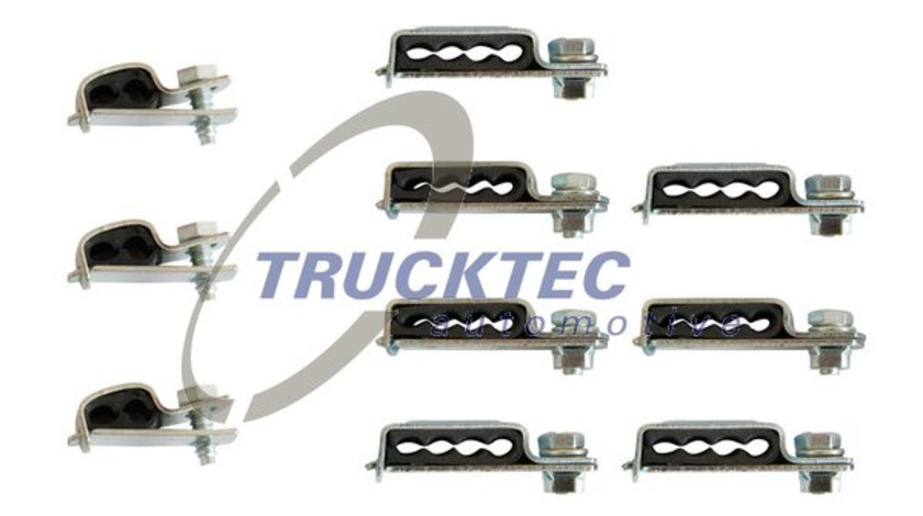 Suport, conducta alimentare cu combustibil (0143335 TRUCKTEC) DENNIS,DRGMLLER,MERCEDES-BENZ,NEOPLAN,PADANE,SCANIA,SETRA,VOLVO