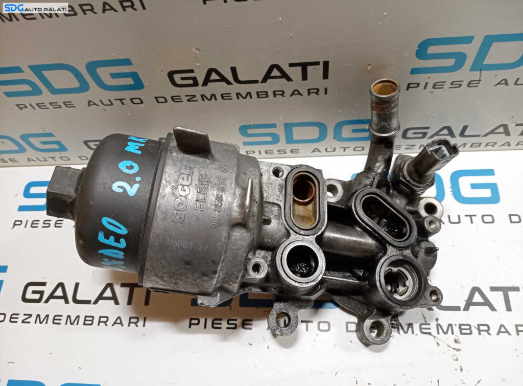 Suport Corp Carcasa Filtru Termoflot Ulei Ford S-Max 2.0 TDCI 2006 - 2014 Cod 9685997780 [M7734]