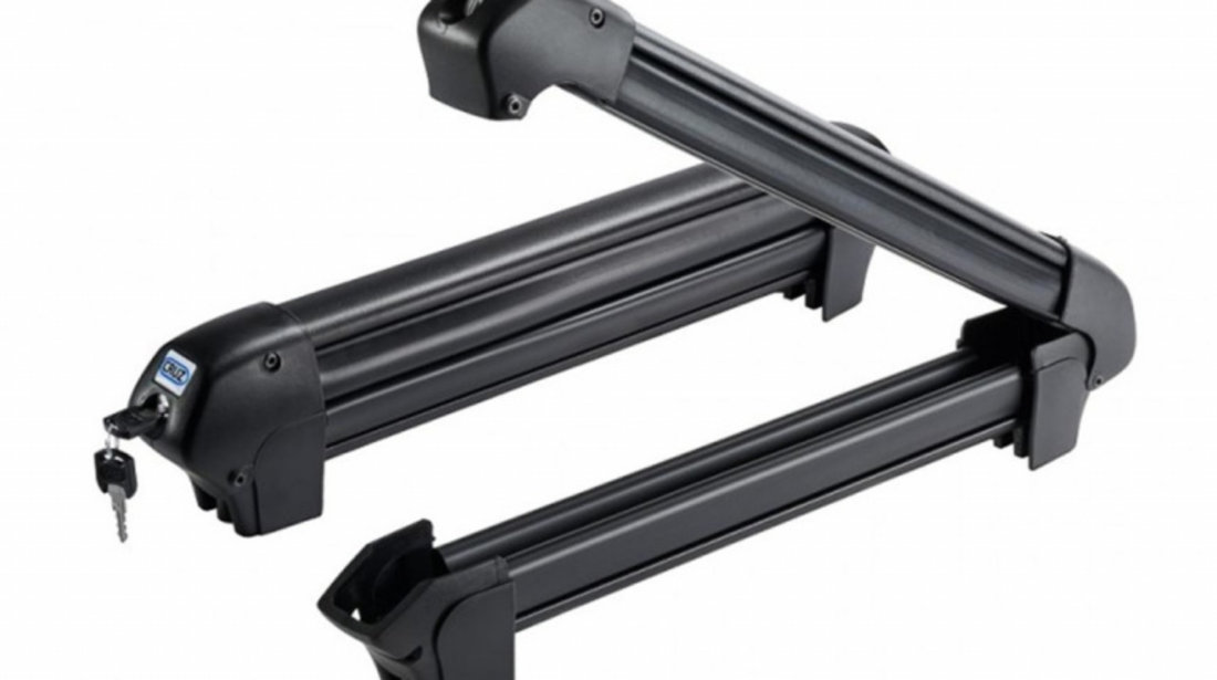 Suport Cruz Ski Rack Dark 4, prindere pe bare transversale, pentru 4 perechi de ski-uri