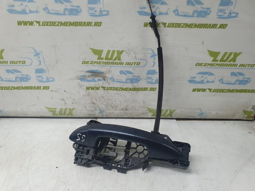 Suport cu maner exterior stanga spate 3c0837885g Volkswagen VW Passat B6 [2005 - 2010]