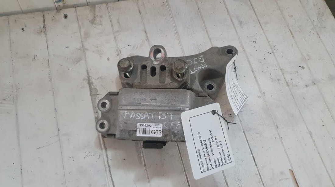 Suport cutie Vw Passat B7 transmisie manuala 5+1 cod pieasa 1K0199555